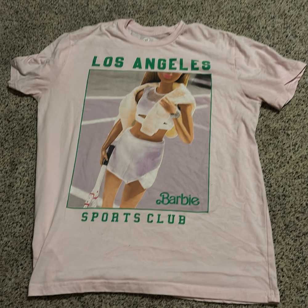 Barbie Light Pink Sports T Shirt